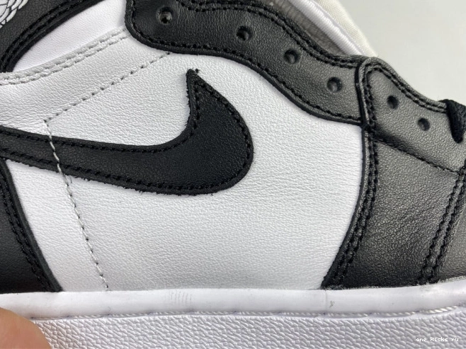 Rep Air White (2014) Black Retro 1 555088-010 Jordan 0711